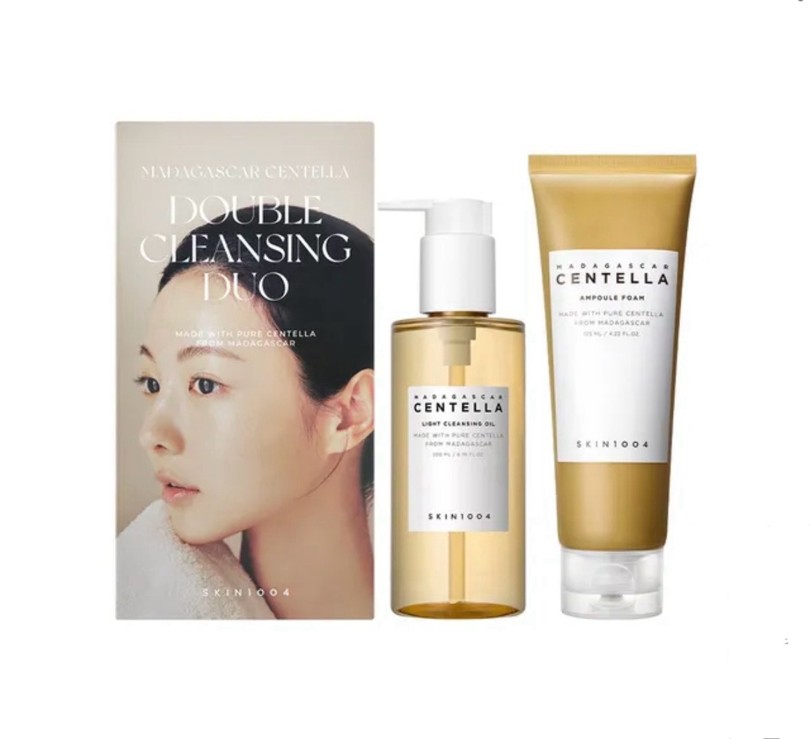 SKIN 1004 - Madagascar Centella Double Cleansing Duo Set - Kit double nettoyage à la Centella