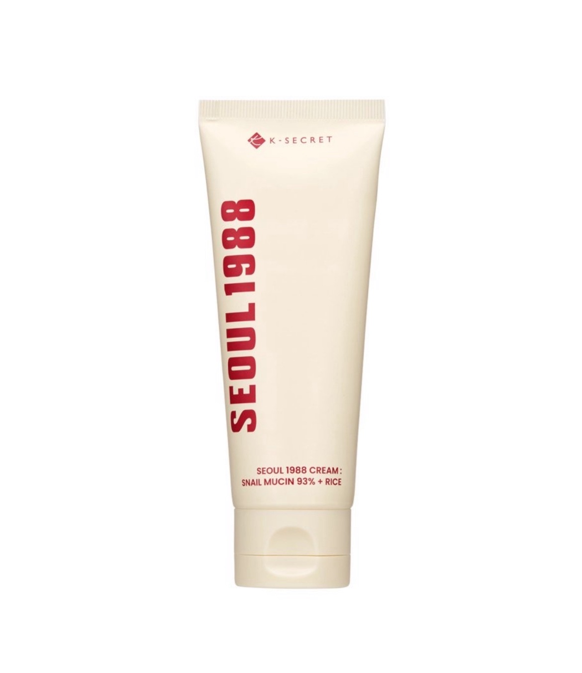 K-SECRET - Séoul 1988 - Crème : Mucine d'escargot 93 % + Riz - Crème apaisante pour le visage - 100 ml